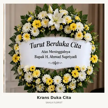 Krans Bunga Duka Bunaken